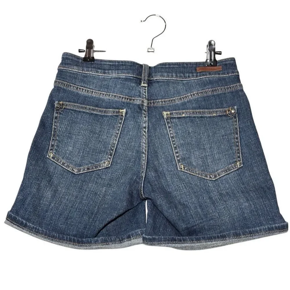 Anthropologie Pilcro and the‎ Letterpress Script Denim Shorts Size 25 - Picture 7 of 7